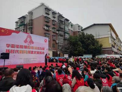 彭州市司法局组织学雷锋志愿服务活动 法治服务暖人心