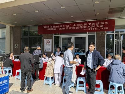 服务百姓健康行动——淮安市第二人民医院举办大型义诊周活动